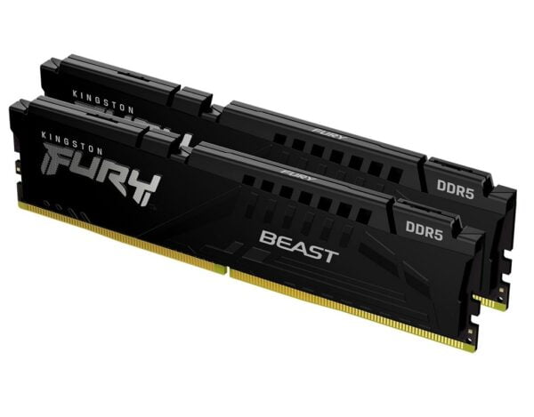 Kingston 64GB CL40 (2x 32GB) FURY Beast Black DDR5-5600