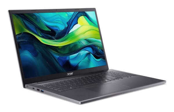 Acer Aspire 17 A17-51M-56U8 Intel® Core™ i5 i5-1334U Laptop 43,9 cm (17.3") Full HD 16 GB LPDDR5-SDRAM 512 GB SSD Wi-Fi 6 (802.11ax) Grijs Windows 11 Pro
