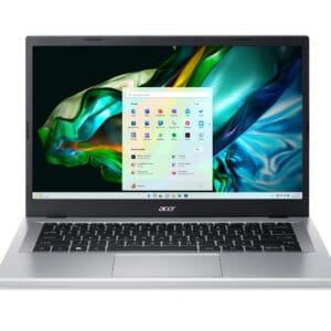 Acer Aspire 3 A314-36P-35UU Intel Core i3 N-series i3-N305 Laptop 35,6 cm (14") Full HD 8 GB LPDDR5-SDRAM 128 GB SSD Wi-Fi 6 (802.11ax) Windows 11 Home Zilver